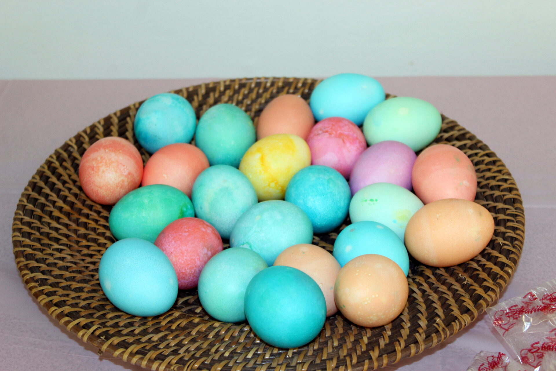 Colorful eggs