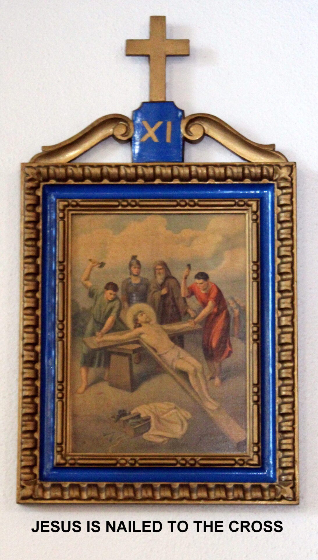 The 11th chapter of the station of the cross
