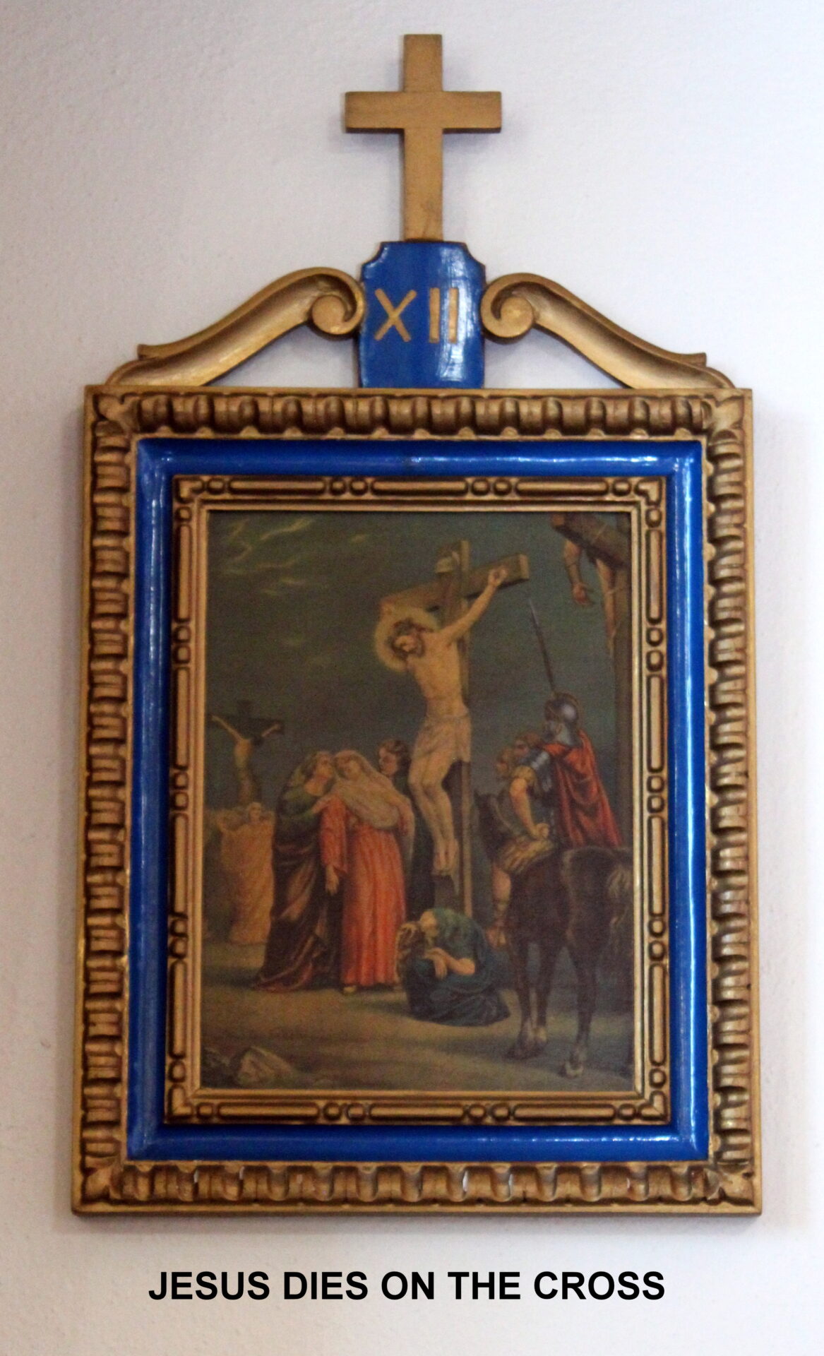 The 12th chapter of the station of the cross