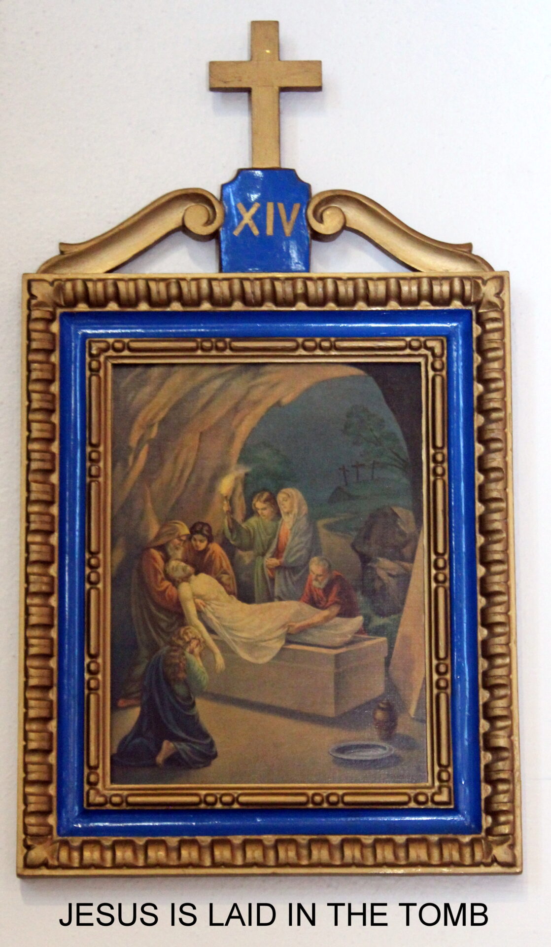 The 14th chapter of the station of the cross