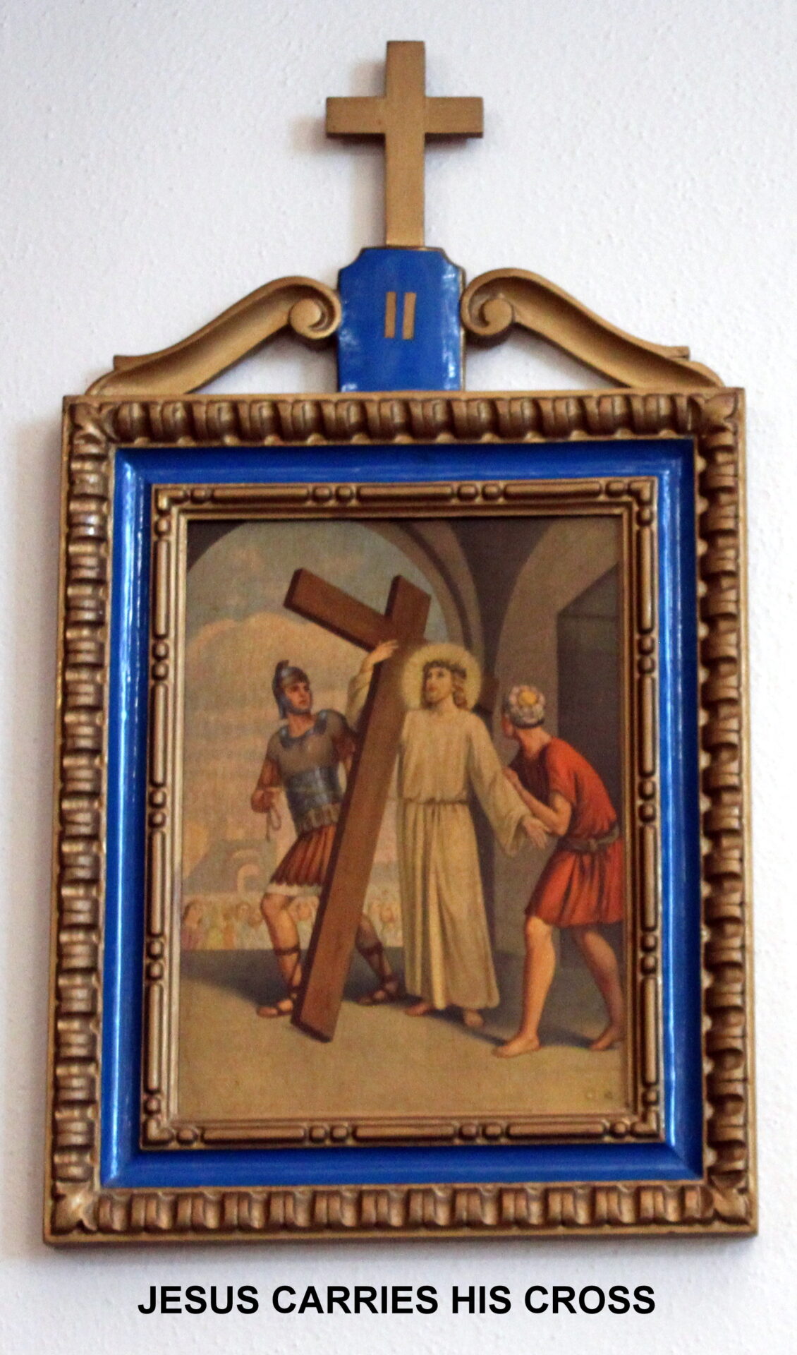 The second chapter of the station of the cross