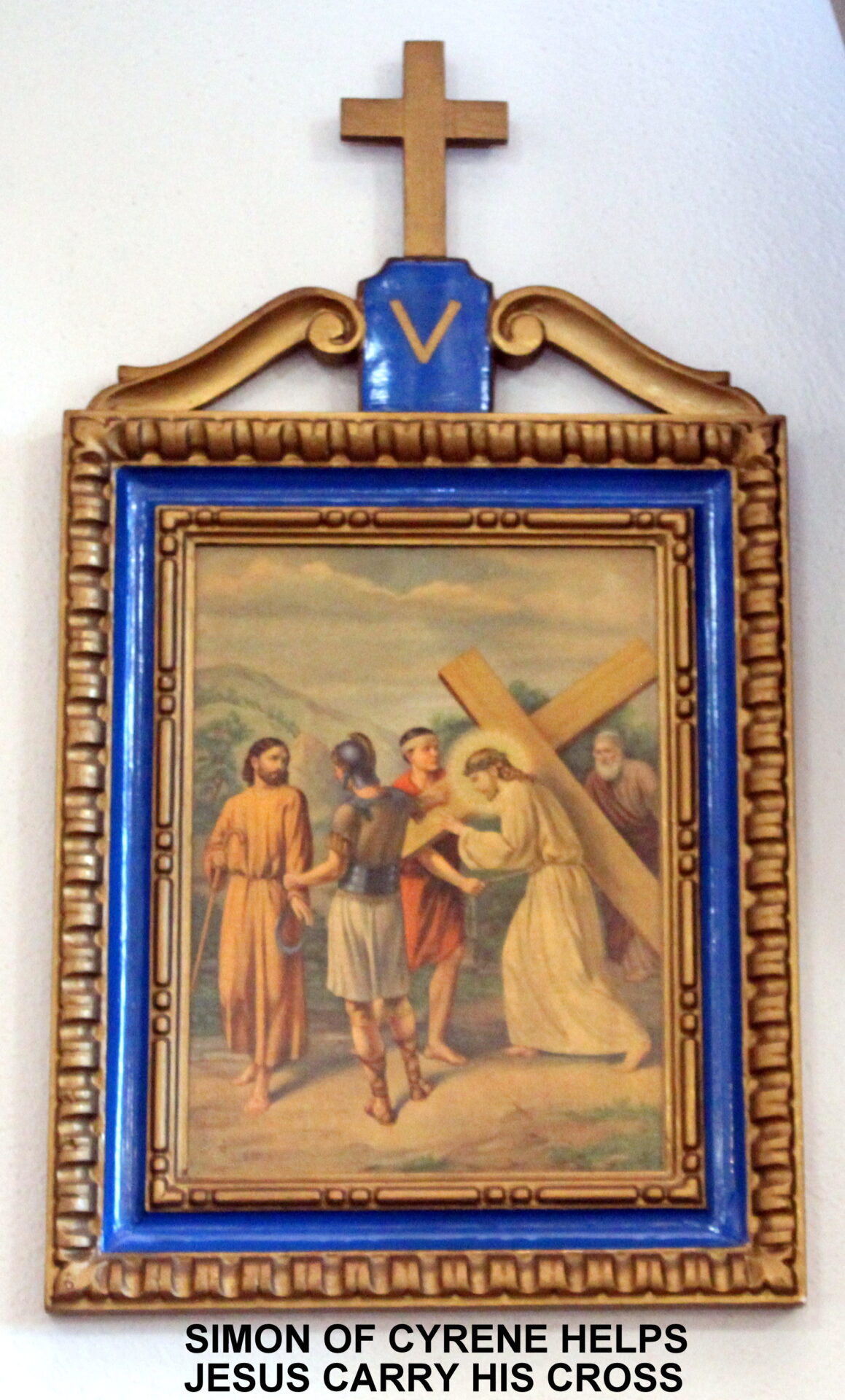 The fifth chapter of the station of the cross