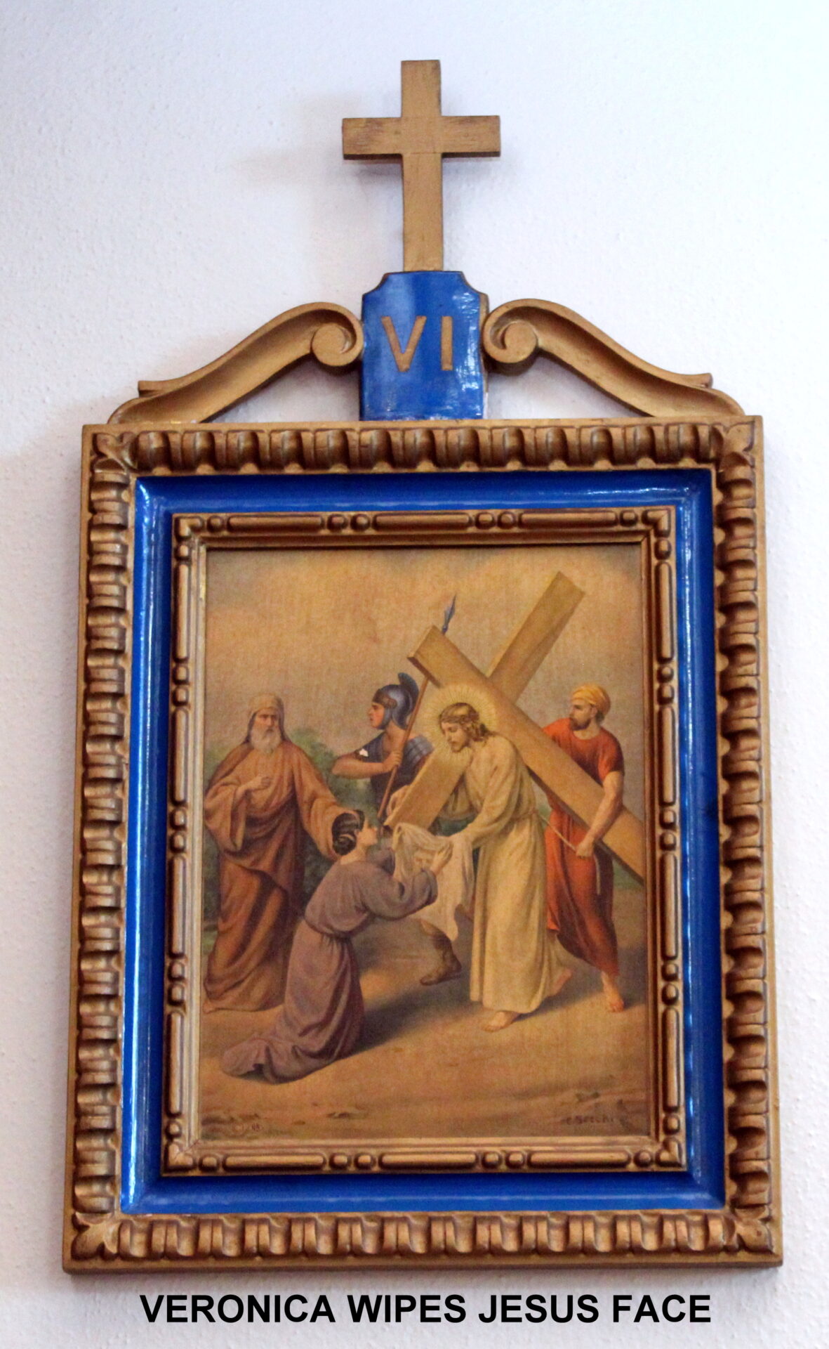 The sixth chapter of the station of the cross